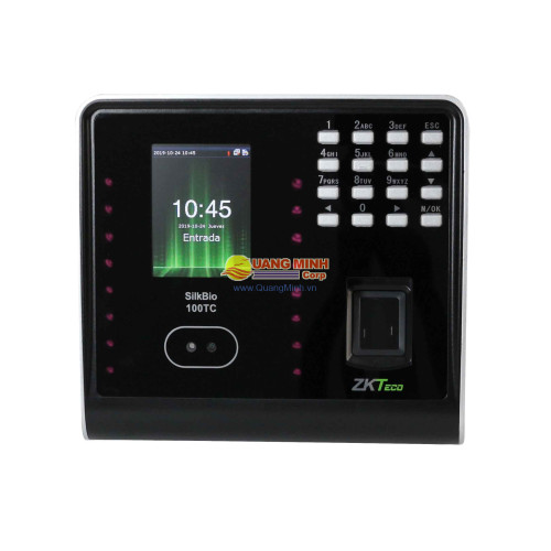Máy chấm công khuôn mặt ZKteco SilkBio-100TC